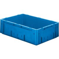 Transport-Stapelkasten B600xT400xH175 mm blau Auflast...