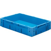 Transport-Stapelkasten B600xT400xH120 mm blau Auflast...