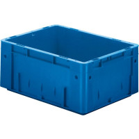 Transport-Stapelkasten B400xT300xH175 mm blau Auflast...