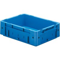 Transport-Stapelkasten B400xT300xH120 mm blau Auflast...