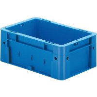 Transport-Stapelkasten B300xT200xH120 mm blau Auflast...