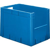 Sichtlagerkasten blau B400xT600xH420 mm Auflast 600kg, VE...