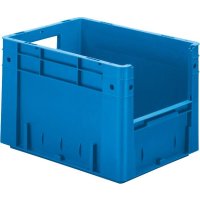 Sichtlagerkasten blau B300xT400xH270 mm Auflast 500kg, VE...