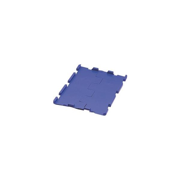 Klappdeckel blau für VTK / D400K,blau B400xT300 mm VE 4 Stk. LA-KA-PE