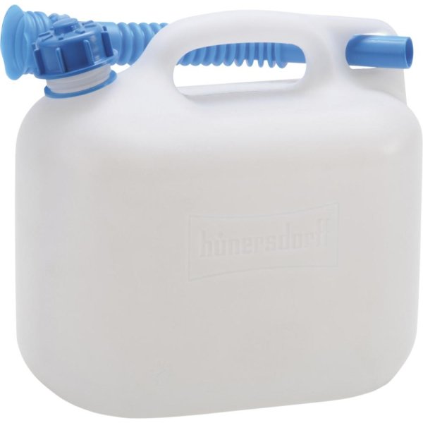 Wasserkanister 6 l HD-PE natur B265xT147xH247 mm mit Auslaufrohr