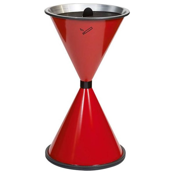 Standascher DIABOLO rot H 770 mm