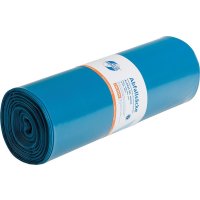 Müllsack 120 l blau LDPE Superstark