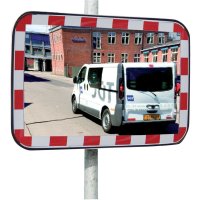 Verkehrsspiegel Standard eckig B1000xH800 mm für...