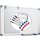 Whiteboard Komplett-Set H 900 x B 1200 mm