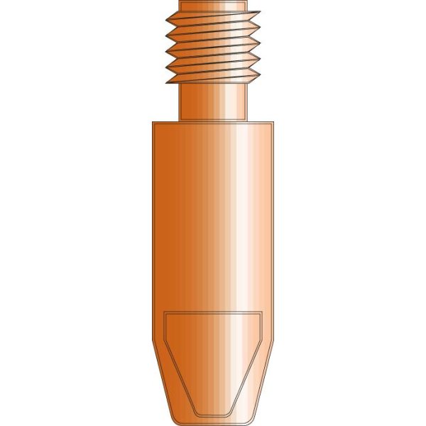 Stromdüse M6 1,2 mm - 28mm E-Cu