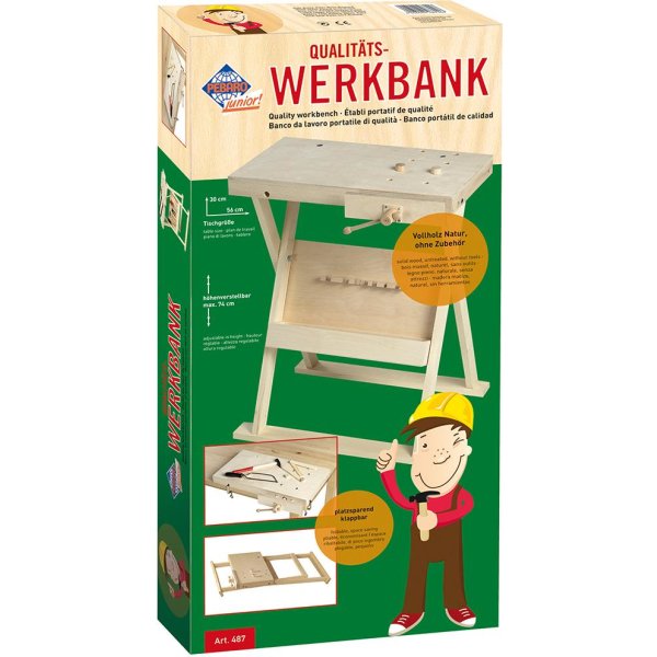 Klappbare Werkbank Type 487 Bausch