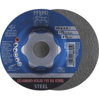 Schleifscheibe CC-Grind Solid SG STEEL 115mm PFERD