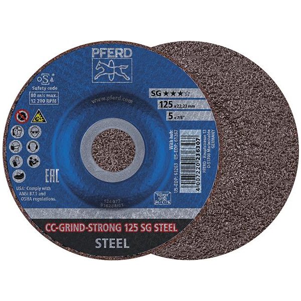 Schleifscheibe CC-Grind STRONG-STEEL 115mm PFERD