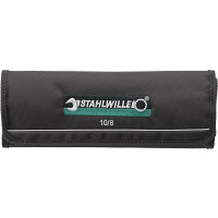 Doppelmaulschlüssel-Satz DIN 3110 6-22mm 8-teilig in Rolltasche Stahlwille