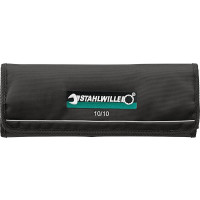 Doppelmaulschlüssel-Satz DIN 3110 6-32mm 10-teilig in Rolltasche Stahlwille