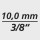 Steckschlüsseleinsatz 12-kant 3/8 15mm Stahlwille"