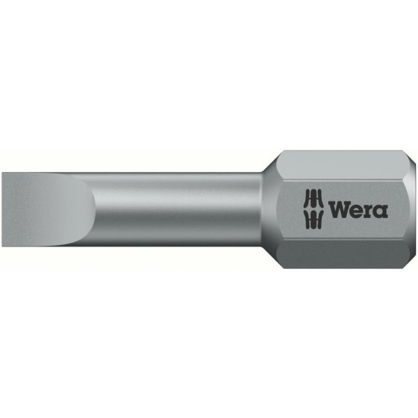 Bit Torsion 1/4 DIN 3126 C6,3 Schlitz 4,5x0,6x25mm Wera"