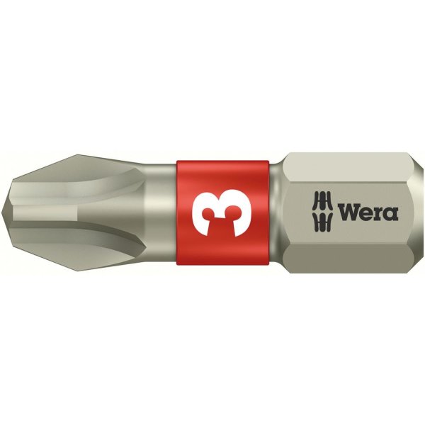 Bit rostfrei 1/4 DIN 3126 C6,3 PH3x25mm Wera"