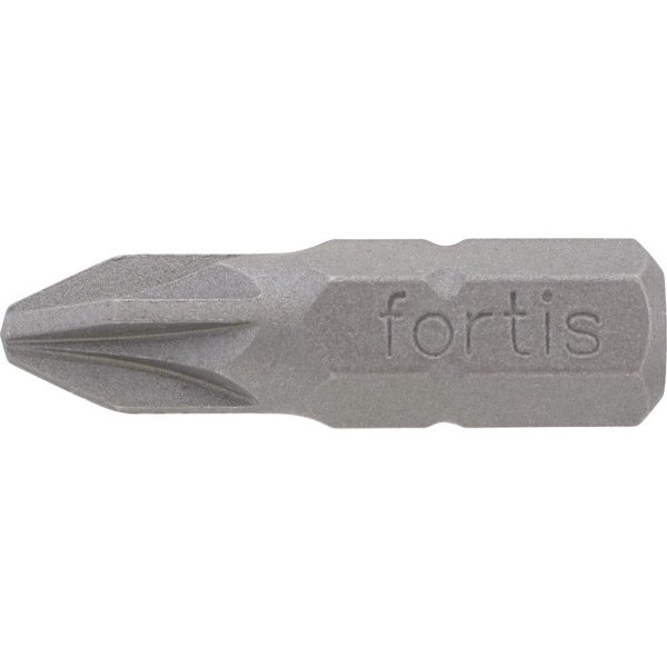 Bit zähhart 1/4 DIN3126 C6,3 PZ1x25mm 10er Pack FORTIS"