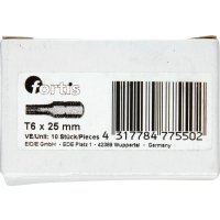 Bit zähhart 1/4 DIN3126 C6,3 T6x25mm 10er Pack...