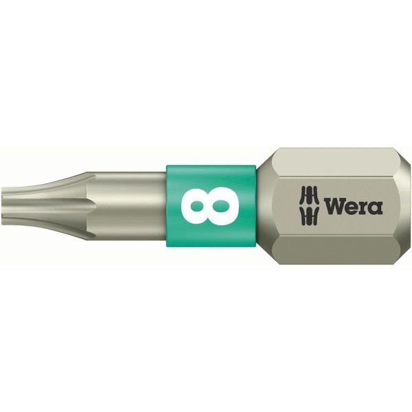 Bit rostfrei 1/4 DIN 3126 C6,3 T8x25mm Wera"