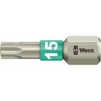 Bit rostfrei 1/4 DIN 3126 C6,3 T15x25mm Wera"