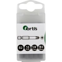 Bit zähhart 1/4 DIN3126 E6,3 PZ3x50mm 10er Pack...