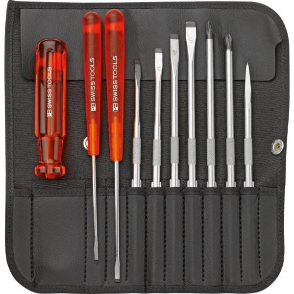 Wechselklingen-Satz 10-teilig in Rolltasche PB Swiss Tools