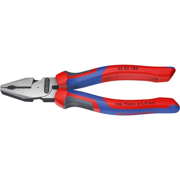 Kraft-Kombinationszange 180mm Nr.0202 SB Knipex