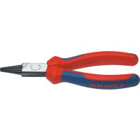 Rundzange poliert mit Mehrkomponenten-Griffen 140mm KNIPEX