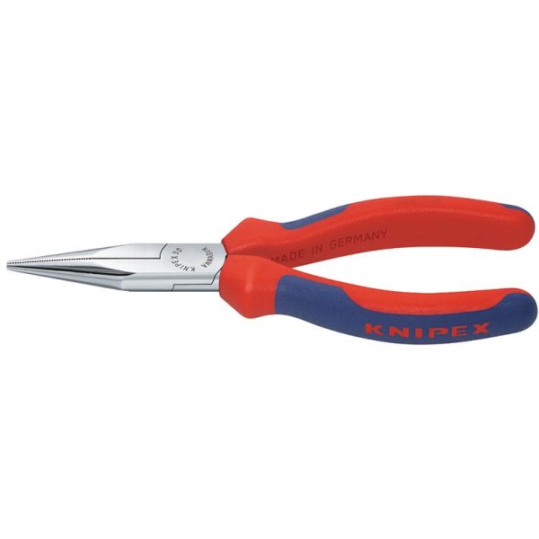 Langbeckzange Form2 verchromt mit Mehrkomponenten-Griffen 140mm KNIPEX