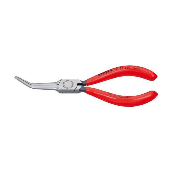 Nadelzange gebogen mit Kunststoff-Griffen 160mm KNIPEX