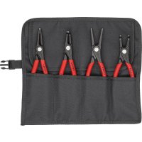 Sicherungsringzangen-SatzPräzision in Rolltasche 4-teilig KNIPEX