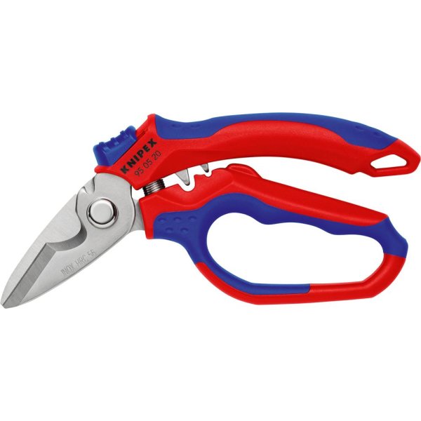 Elektriker-Schere 160mm abgewinkelt KNIPEX