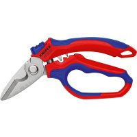 Elektriker-Schere 160mm abgewinkelt KNIPEX