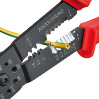 Crimpzange 9722240 für isolierte Kabelschuhe 0,75-6qmm KNIPEX