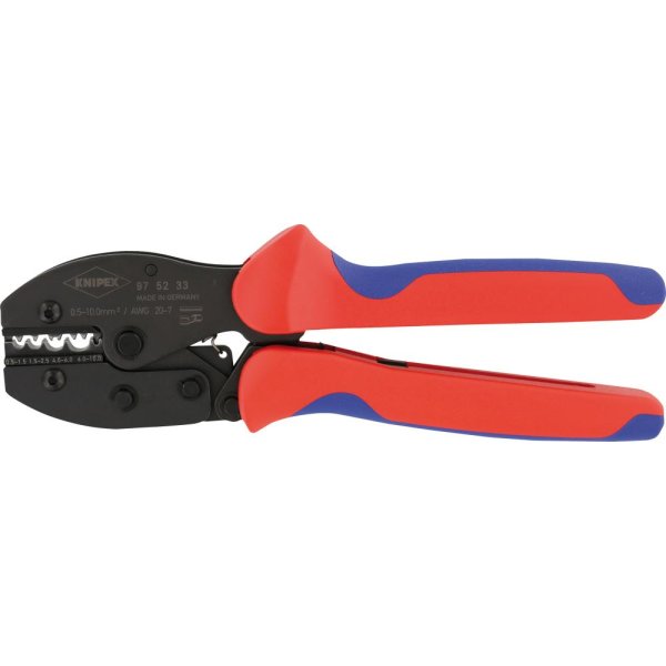 Crimp-Hebelzange 975233 0,5-10qmm unisoliert KNIPEX Preciforce