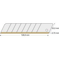 Abbrechklinge TiN 25mm Pack a 10 Stück LUTZ BLADES