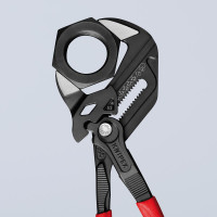 Zangenschlüssel mit Kunststoff-Griffen 250mm schwarz KNIPEX