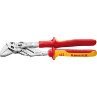 Zangenschlüssel VDE mit 2-Komponenten-Griffen 250mm KNIPEX